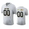 Custom Football Jersey Any Team and Number and Name White Golden Edition American Jerseys nfl