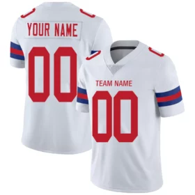 Custom Football Jersey name and number New England Patriots Personalize white-red for fan