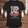 12 Tom Brady New England Patriot And Tampa Bay Buccaneer Signature Thanks Tshirt