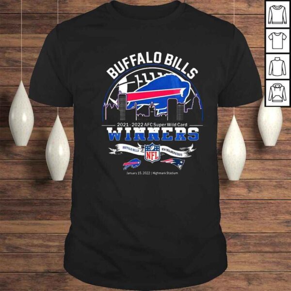 20212021 AFC Super Wild Card Winner Buffalo Bill vs New England Patriots Teechalla dai dien den