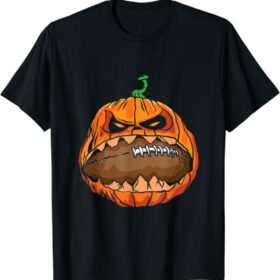 American-Football-On-Halloween-horror-T-Shirt-custom