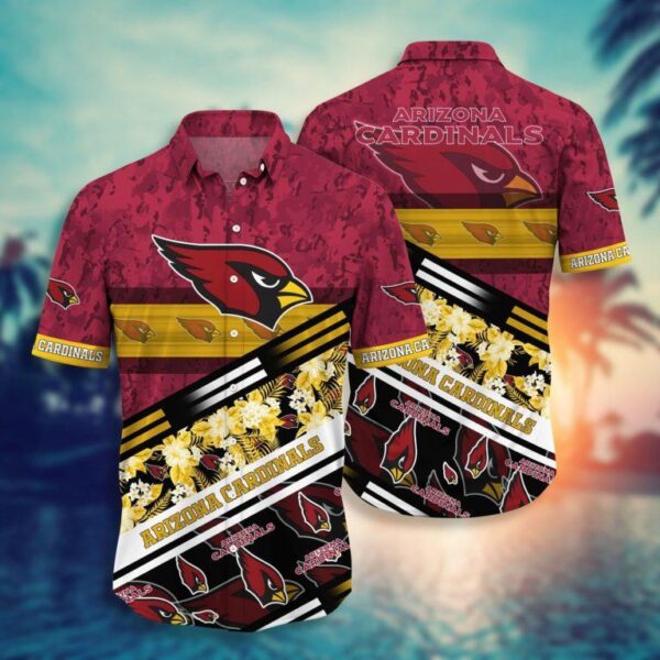 Arizona Cardinals NFL Hawaiian Aloha Shirt For Fans
