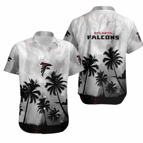 Atlanta Falcons Coconut Trees NFL Hawaiian Shirt For Fans