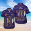BALTIMORE RAVENS NFL HAWAIIAN SHIRT FOR FANS 05 BALTIMORE RAVENS NFL HAWAIIAN SHIRT FOR FANS 05