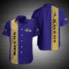 BALTIMORE RAVENS NFL SUMMER HAWAIIAN SHIRT FOR FANS