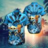Baby Yoda Carolina Panthers NFL Hawaiian Shirt and Shorts For Fans Baby Yoda Carolina Panthers NFL Hawaiian Shirt and Shorts For Fans