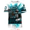 Brian DawkinsPhiladelphia Eagles NFL full 3D Tshirt for fans