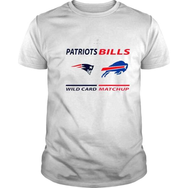 Buffalo Bills Vs New England Patriots 2022 NFL Wild Card Matchup shirt
