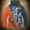 CINCINNATI BENGALS NFL 2022 3D print hoodie