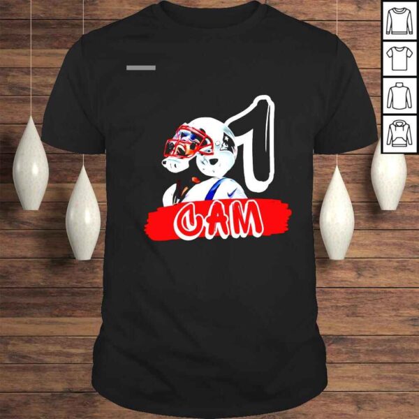 Cam Newton New England Patriots Football T Shirt