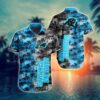 Carolina Panthers NFL Hawaii full 3D combo shirt summer For Fans Carolina Panthers NFL Hawaii full 3D Shirts For Fans