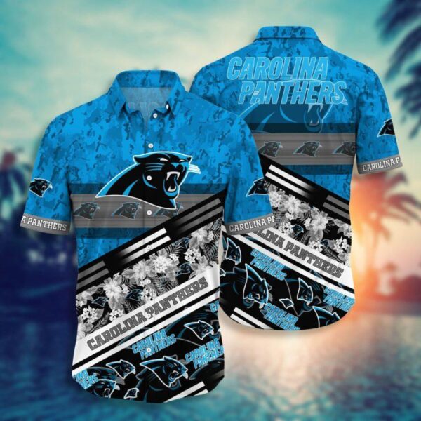 Carolina Panthers NFL Hawaiian Aloha Shirt For Fans