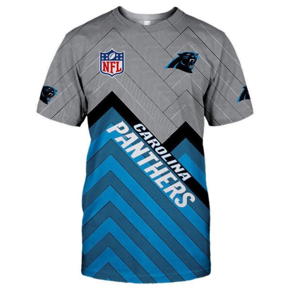 Carolina Panthers NFL new model T Shirt 3D Print