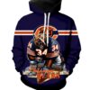 Chicago Bears Hoodie Ultra cool Pullover NFL 5hZ