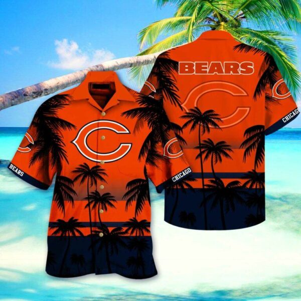 Chicago Bears NFL HAWAIIAN SHIRT SHORT 3D FOR FANS 01