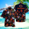 Chicago Bears NFL HAWAIIAN SHIRT & SHORT 3D FOR FANS Chicago Bears NFL HAWAIIAN SHIRT SHORT 3D FOR FANS