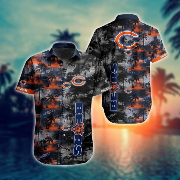 Chicago Bears NFL Hawaii full 3D Shirts For Fans