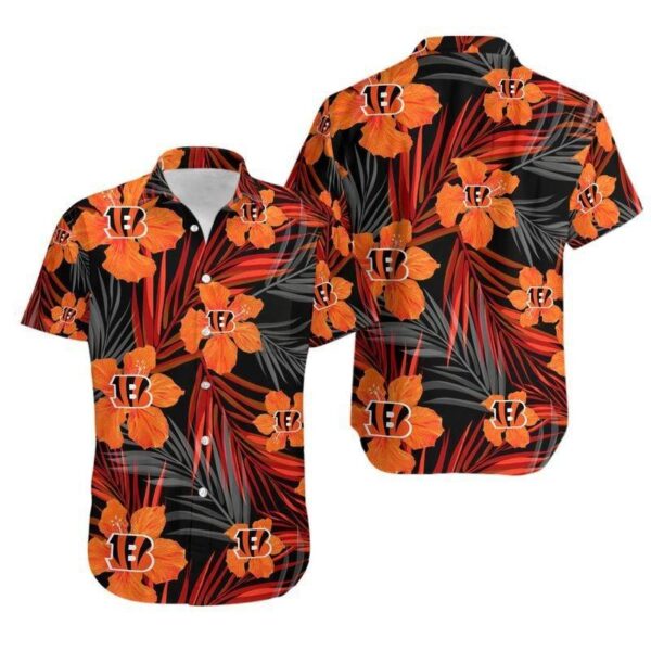 Cincinnati Bengals 2 Flower Hawaiian Shirt For Fans