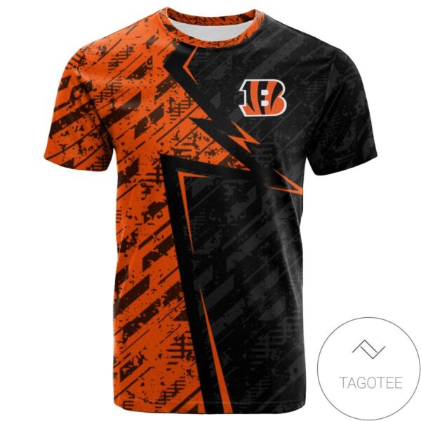Cincinnati Bengals Abstract Pattern Sport nfl 3D print T shirt custom fan