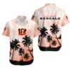 Cincinnati Bengals Coconut Trees NFL Hawaiian Shirt For Fans