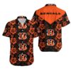 Cincinnati Bengals Flowers Hawaiian Shirt For Fans