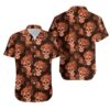 Cincinnati Bengals Mystery Skull And Flower Hawaiian Shirt For Fans