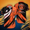Cincinnati Bengals NFL Shark Summer Hawaiian Shirt For Fans