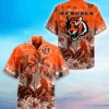 Cincinnati Bengals Parrots Hawaiian Shirt & Short For Fans Cincinnati Bengals Parrots Hawaiian Shirt Short For Fans