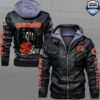 Cleveland Browns NFL death Leather Jacket custom for fan