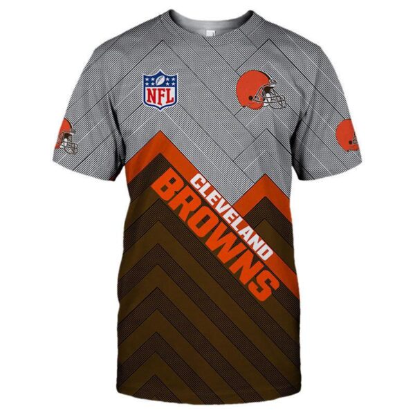 Cleveland Browns NFL new model T Shirt 3D Print