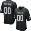 Custom Football Jersey Embroidered Your Names and Numbers – black Custom Football Jersey Embroidered Your Names and Numbers black