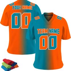 Custom-Football-Jersey-Embroidered-Your-Names-and-Numbers-miami-color