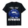 Dallas Cowboys nfl kiss girl design for fans