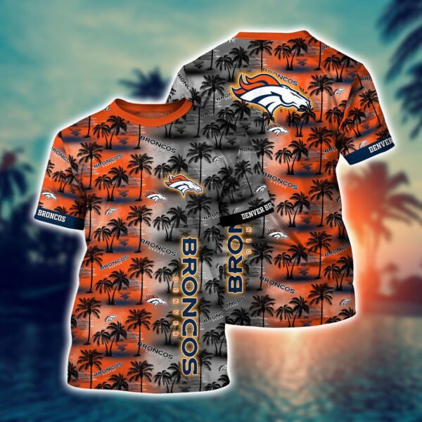 Denver Broncos NFL Hawaii full 3D t Shirts For Fans