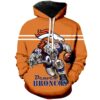 Denver Broncos NFL Ultra cool Pullover 3d Hoodie custom fan