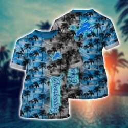 Detroit Lions NFL Hawaii full 3D t Shirts for fans