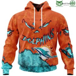 Dolphins-NFL-Halloween-Football-3D-Shirt-custom-for-fan