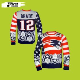 Funny-Brady-12-New-England-Patriots-Ugly-Christmas-Sweater-custom