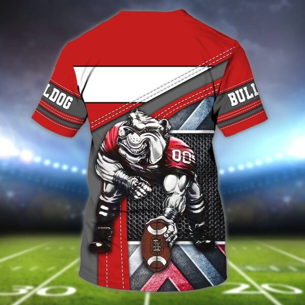 Georgia Bulldogs NFL game start 3D T shirt fans custom