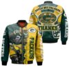 Green Bay Packers nfl Darnell Savage 21 Great Player Nfl 2020 Season 3d Bomber Jacket custom fan