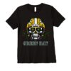 Green Bay packers nfl Helmet Skull Day T Shirts for fans