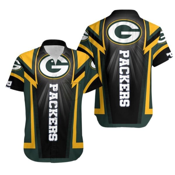 Hawaiian Shirt Green Bay Packers Aloha