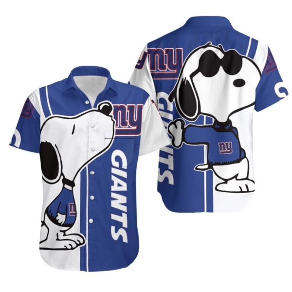 Hawaiian Shirt New York Giants Aloha Snoopy for Fans