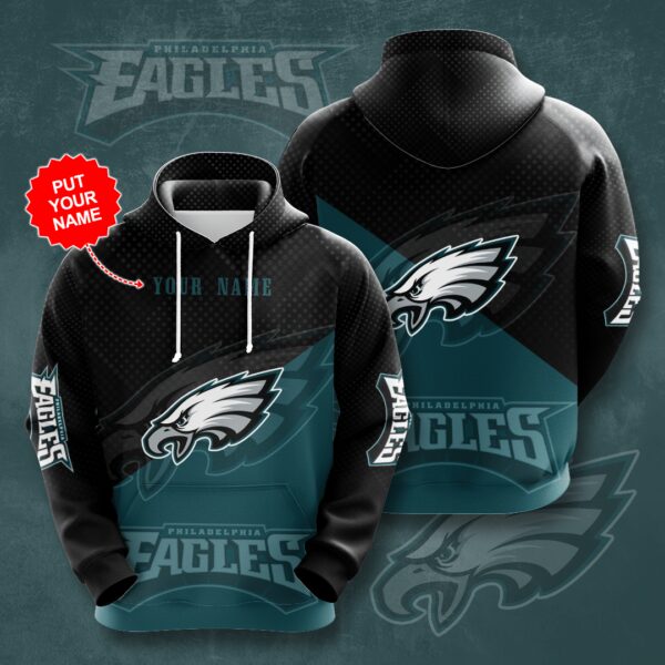 Hoodie 3D Philadelphia Eagles For Fans 05