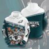 Hoodie 3D Philadelphia Eagles Legends