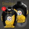 Hoodie 3D Pittsburgh Steelers Custom Your Name