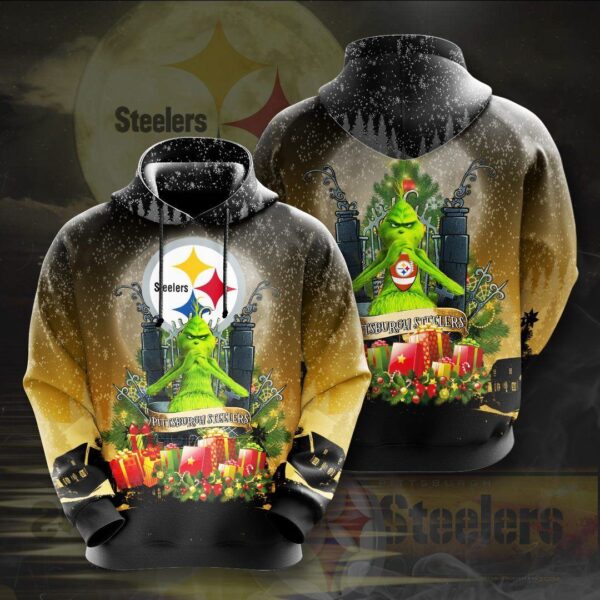 Hoodie 3D Pittsburgh Steelers For Fans 03