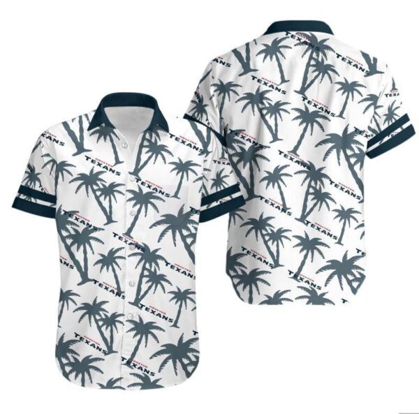 Houston Texans Coconut Tree NFL Hawaiian Shirt For Fans