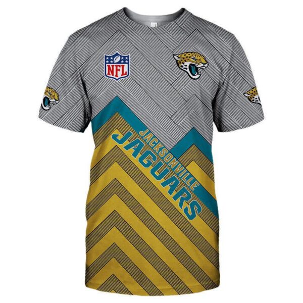 Jacksonville Jaguars NFL new model T Shirt 3D Print