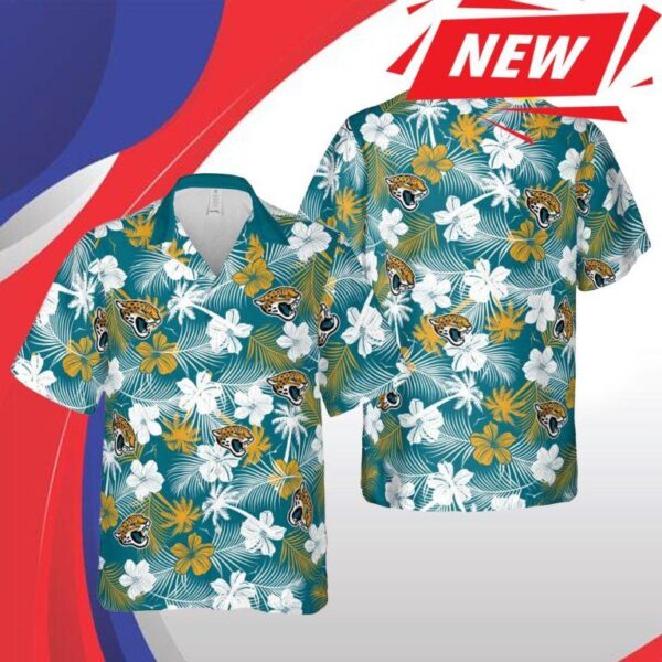 Jacksonville Jaguars Nfl Hawaii Floral Football Aloha Hawaiian Shirt For Fan